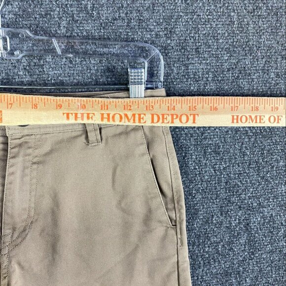 Volcom Shorts Boys 14Y 27 Waist Beige Casual Slash Pockets Polyester Blend - Picture 4 of 8
